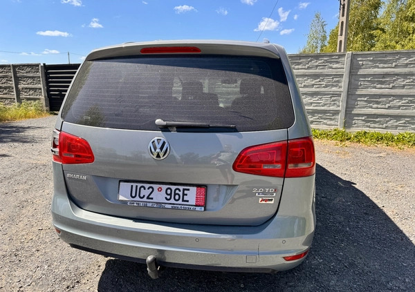 Volkswagen Sharan cena 49900 przebieg: 159979, rok produkcji 2015 z Pleszew małe 232